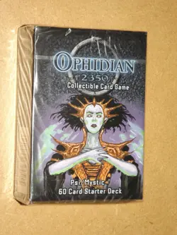 Ophidian 2350 CCG Collectable Card Game Psi/Mystic 60 Card Starter Deck - Image 1
