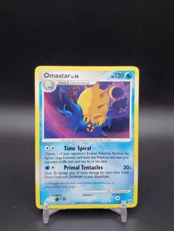 Omastar 23/99 Platinum Arceus Rare LP Pokemon Card - Image 1
