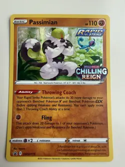 Passimian - (Prerelease) SWSH115 - SWSH: Sword & Shield Promo Cards Holo - PTCG - Image 1