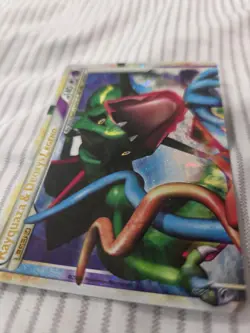 Rayquaza & Deoxys Legend Holo Card 89/90 Undaunted NM - Image 2