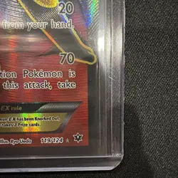 Pokemon Umbreon EX TCG Full Art Ultra Rare Card 119/124 - Image 5