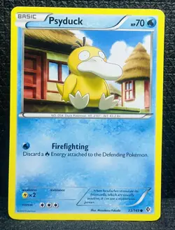 PSYDUCK 33/149 Boundaries Crossed Non-Holo 2012 Pokemon Card - NP 2 - Image 1