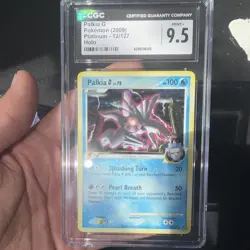 CGC 9.5 Palkia G 12/127 Platinum Holo English 2009 Pokemon TCG Card - Image 1
