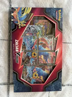 Zacian V Union Box Special Collection Evolving Skies Pack Pokemon Cards NEW - Image 1