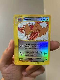 Pokemon Card Fearow 11/165 Reverse Holo Foil Expedition LP - Image 1