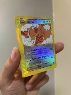 Pokemon Card Fearow 11/165 Reverse Holo Foil Expedition LP - Image 2