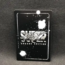 Guile Street Fighter 4 Playing Card spade 8 Limited Edition CAPCOM Japanese - Image 4