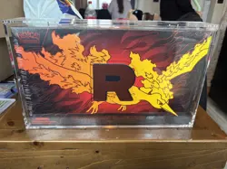 Pokemon TCG Team Rocket’s Moltres ex UPC Sealed - Image 1