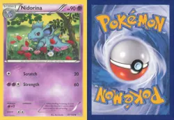 NIDORINA 67/160 UNCOMMON PRIMAL CLASH POKEMON NEAR MINT - Image 3