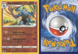 MACHAMP 026/073 HOLO RARE CHAMPION'S PATH POKEMON REVERSE HOLO NEAR MINT - Image 3