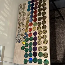 97 Pokemon TCG Coin Collection Lot - Image 1