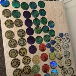 97 Pokemon TCG Coin Collection Lot - Image 3