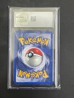 Surfing Pikachu 2001 Pokemon CGC 8.5 Black Star Promo Pokemon League #28 - Image 2