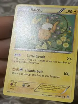 Raichu RC9/RC32 LP - Generations : Radiant Collection Pokemon TCG - Image 2