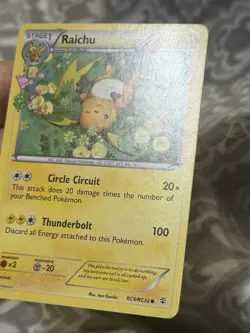 Raichu RC9/RC32 LP - Generations : Radiant Collection Pokemon TCG - Image 3