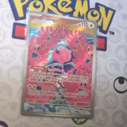 The Pokemon Company Pokemon TCG Flamigo 227/193 Paldea Evolved IR Holo 110 HP - Image 2