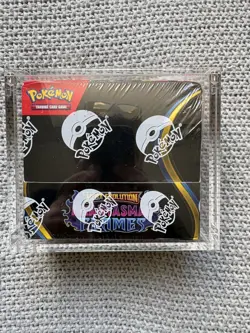 Pokemon Phantasmal Flames Booster Box - Sealed with Acrylic Case (Grailgaurd) - Image 1