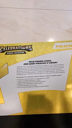 Pokemon Celebrations Premium Collection box Pikachu V-UNION Lot of 2 - Image 3