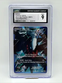 Pokemon Darkrai Team Plasma Box Full Art Promo BW73 CGC 9 Mint - Image 1