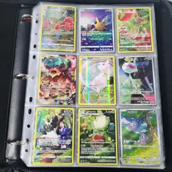 Huge Binder Collection Lot of 200+ Pokemon Cards Mixed EX SV Holo Full Art LP/NM - Image 1