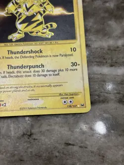 Pokemon TCG - Electabuzz 128/127 Platinum Secret Rare Holo - LP - Image 3
