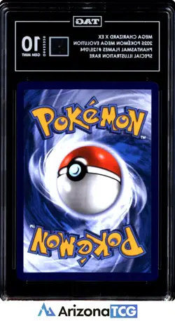 Pokemon 2025 Mega Charizard X ex 125/094 SIR Phantasmal Flames GEM MINT TAG 10 - Image 2