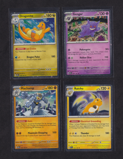 Pokemon 151 Sam's Club Mini Tin Cosmos Holo Set Gengar Dragonite Machamp Raichu - Image 1