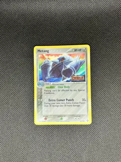 NM Pokemon TCG Power Keepers Metang 35/108 Stamped Reverse Holo Ex 2007 - HP - Image 1