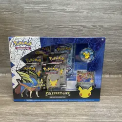 Pokemon TCG Celebrations Deluxe Pin Collection Box Brand New Factory Sealed 820650809422 - Image 1