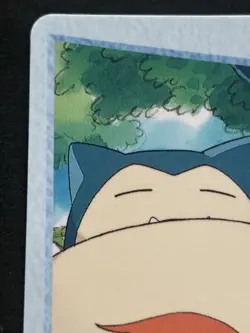 Pokemon Carddass Snorlax 13. Anime collection Pokemon TCG 1998 Japanese Poor - Image 2