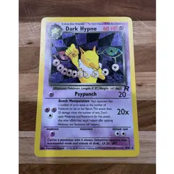 Pokemon Dark Hypno Team Rocket Unlimited Edition Holo 9/82 - Image 1
