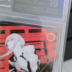 Chainsaw Man MAKIMA Waifu GOLD SIGNATURE Holo Foil ACG Card Pristine Slab SB32 - Image 2