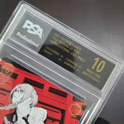 Chainsaw Man MAKIMA Waifu GOLD SIGNATURE Holo Foil ACG Card Pristine Slab SB32 - Image 5