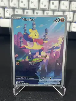 Mienfoo Illustration Rare SV: White Flare 133/086 Pokemon - Image 1