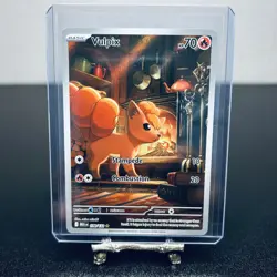 Pokemon Vulpix 138/132 Mega Evolution Illustration Rare IR Holo Pack Fresh - Image 1