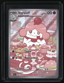 SLURPUFF 236/217 ILLUSTRATION RARE ASCENDED HEROES POKEMON HOLO NEAR MINT - Image 1