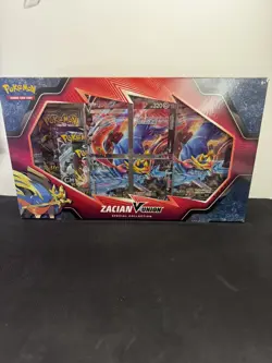 Pokemon Zacian V Union Box Special Collection Box - Sealed - Image 1