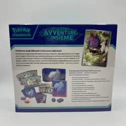 POKEMON ETB Avventure Insieme SET ALLENATORE FUORICLASSE italiano ita SEALED - Image 3