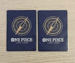One Piece TCG Monkey.D.Luffy Op10-111 & Roronoa Zoro Op10-113 Set Sail NM - Image 2