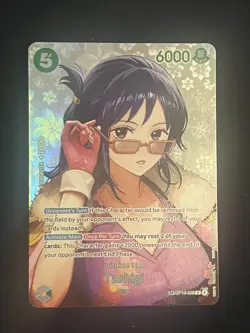 Tashigi OP14-029 SP Rare Alt Art OP16 The Time of Battle One Piece English NM - Image 1