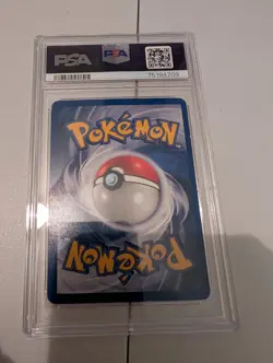 Pokemon 2000 Base Set 2 Blastoise Holo Psa 5. PSA ERROR, label says base set 1 - Image 3