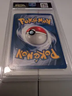 Pokemon 2000 Base Set 2 Blastoise Holo Psa 5. PSA ERROR, label says base set 1 - Image 4