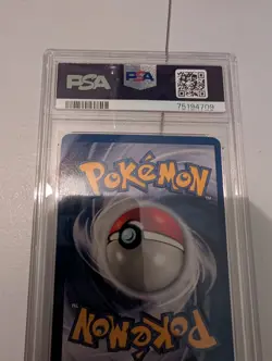 Pokemon 2000 Base Set 2 Blastoise Holo Psa 5. PSA ERROR, label says base set 1 - Image 5