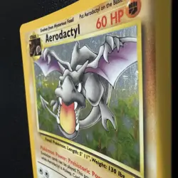 Pokemon TCG Aerodactyl Fossil Holo Rare Card 1/62 Unlimited LP - Image 4