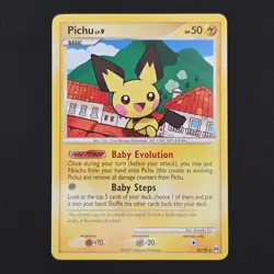 Pokemon TCG Card Pichu 25/99 Platinum Arceus Regular Rare - LP+ - Image 1