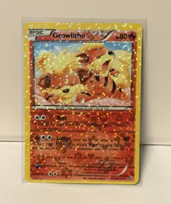 Pokemon Growlithe RC4/RC25 Radiant Collection Reverse Holo- Near Mint - Image 1