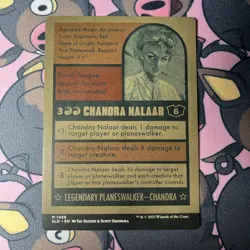 Magic the Gathering Chandra Nalaar 1456 Baseballing Secret Lair Card - Image 2