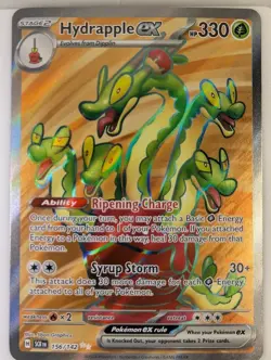 Hydrapple EX 156/142 Full Art NM/M Stellar Crown Pokemon Card - Image 1