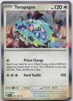 Terapagos 161/191 Rare Surging Sparks Pokemon NM/M - Image 1