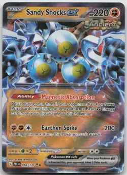 Sandy Shocks ex 056/131 Holo Double Rare Prismatic Evolutions Pokemon NM/M - Image 1